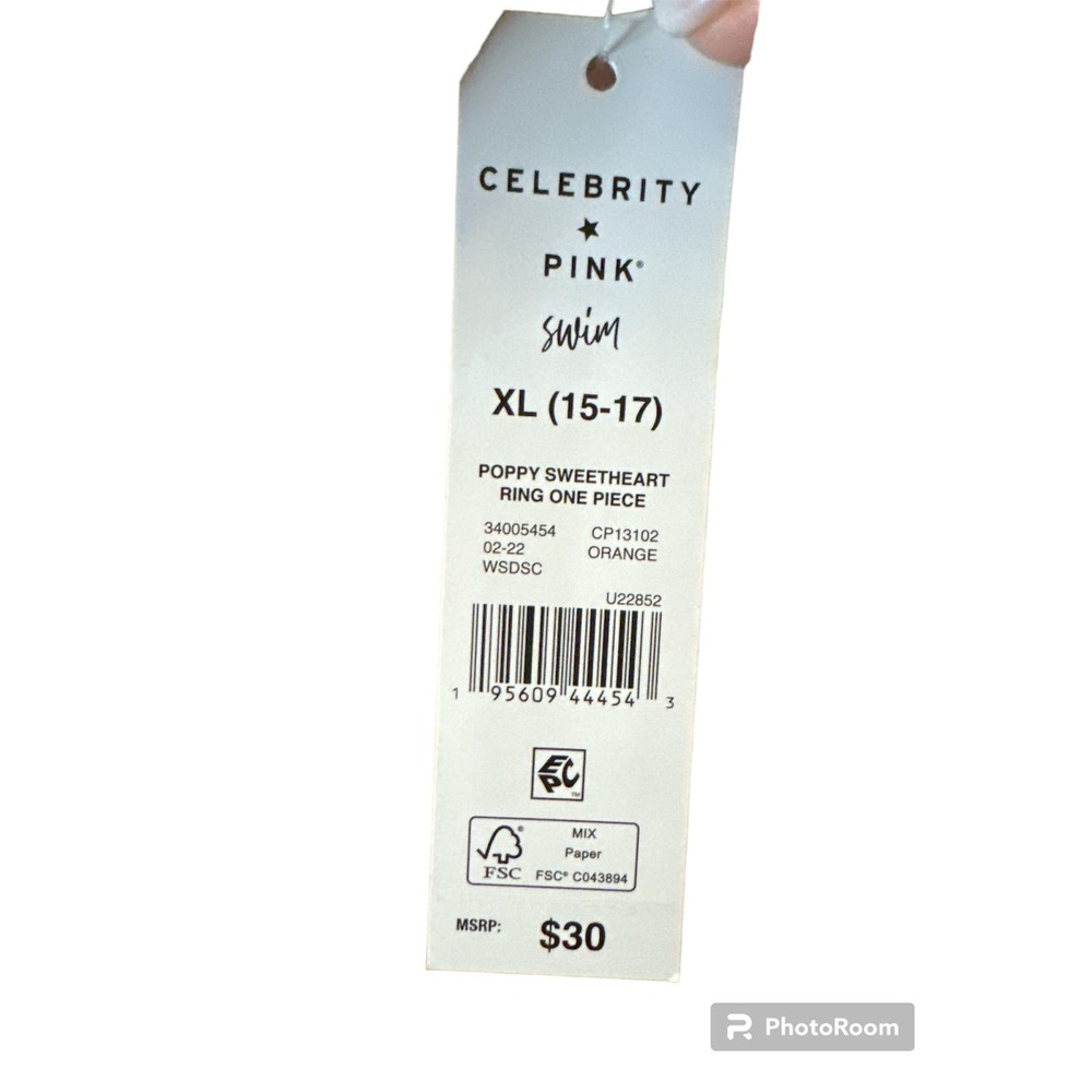 Celebrity Pink Swimsuit - Picture 3 of 3